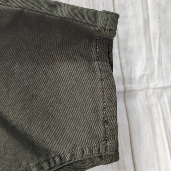 H&M Dark Army Green Skinny Jeggings Size 26 - Picture 6 of 11
